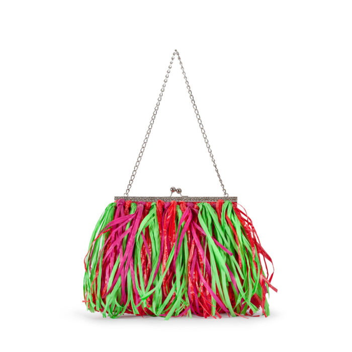 Pochette Passione Sud - Frange multicolor
