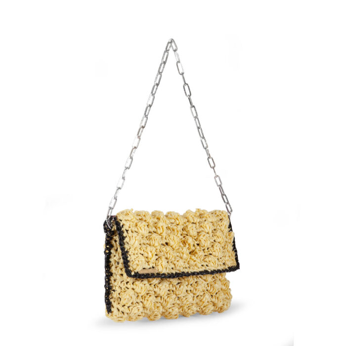 Pochette - Avana e nero