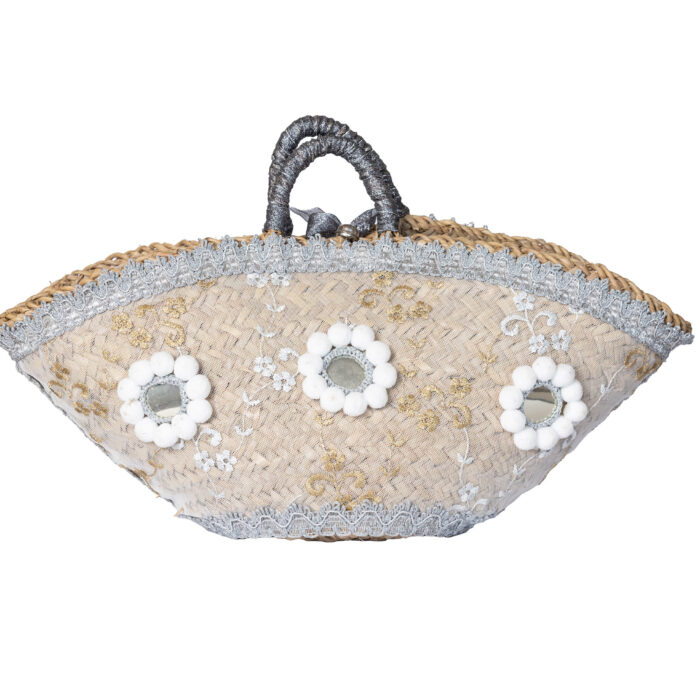 Coffa in pizzo bianco